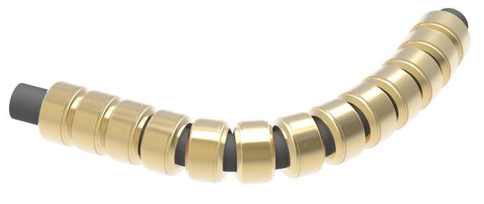 4.0mm MZ pipe Gold (20 pcs) - Image 3