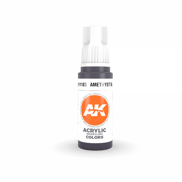 AK Interactive 3rd Gen Acrylic Amethyst Blue 17ml - Image 2