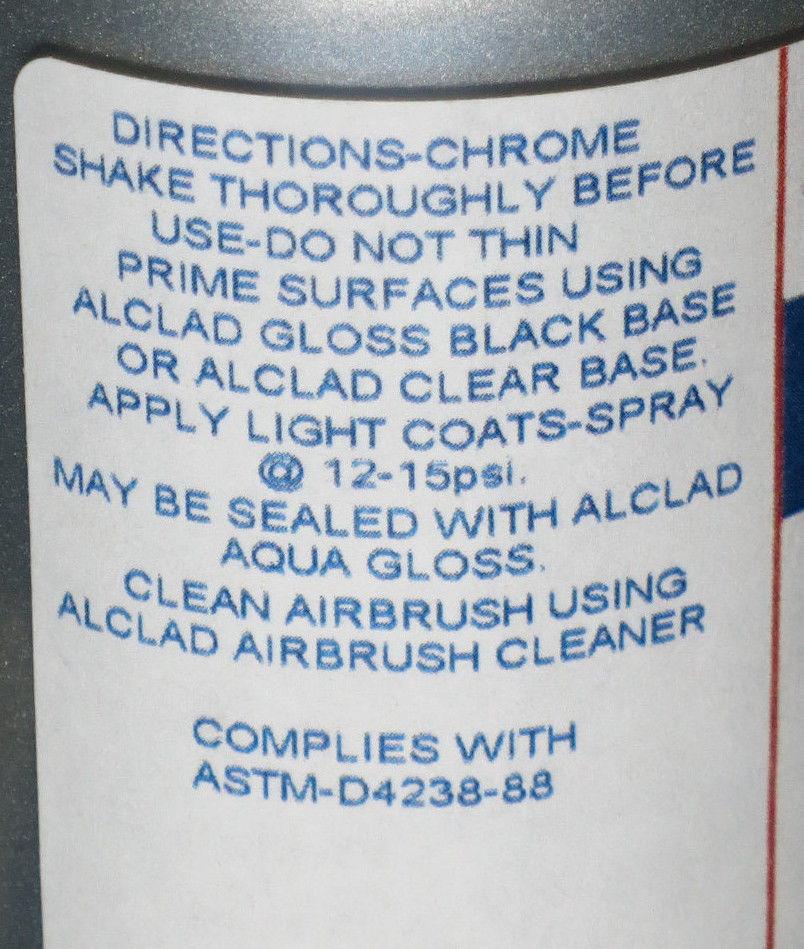 Alclad II 4oz. Bottle Chrome Lacquer ALC-4107 - Image 2