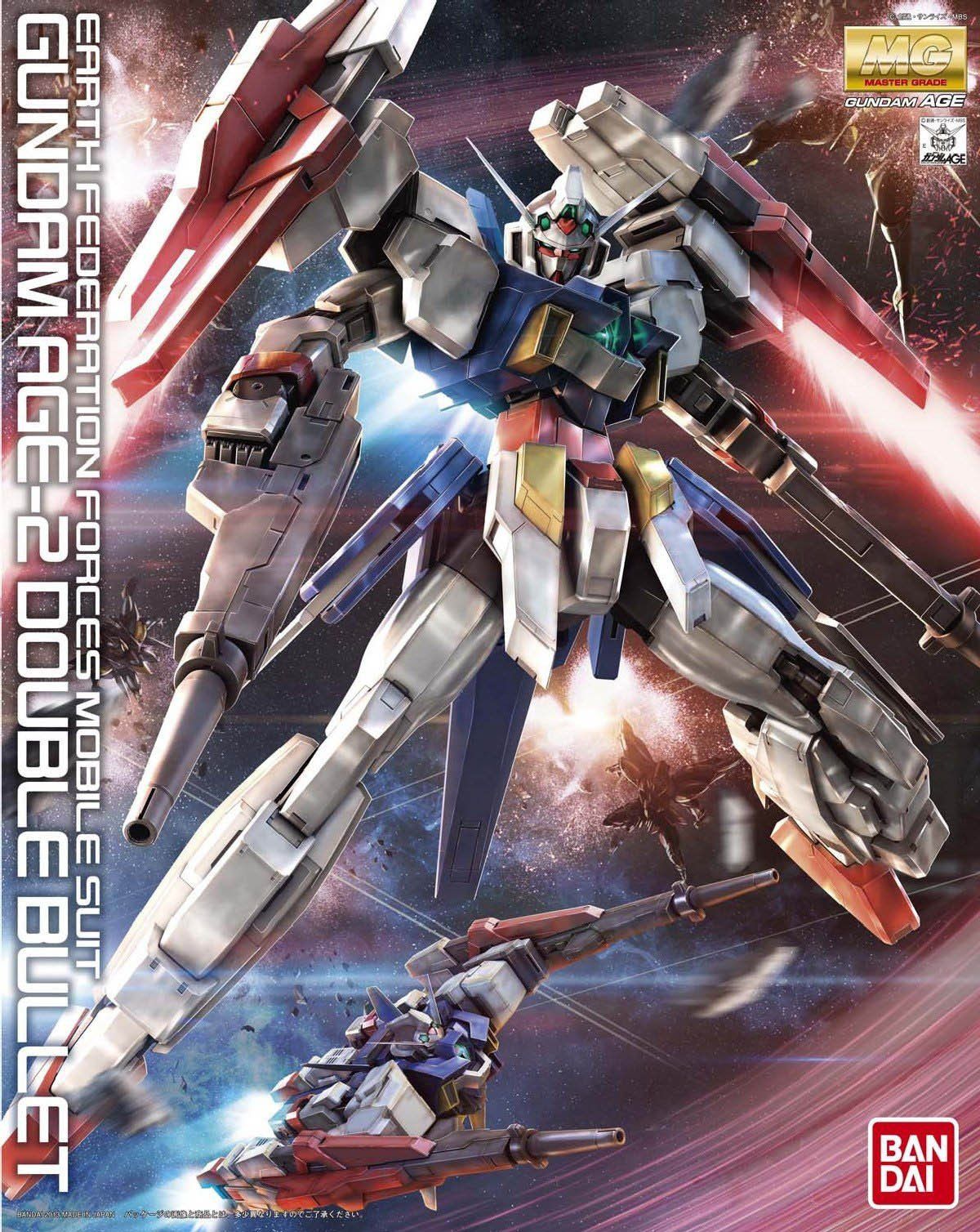 Bandai MG Gundam AGE-2 Double Bullet (1/100) Gundam Age - Image 2