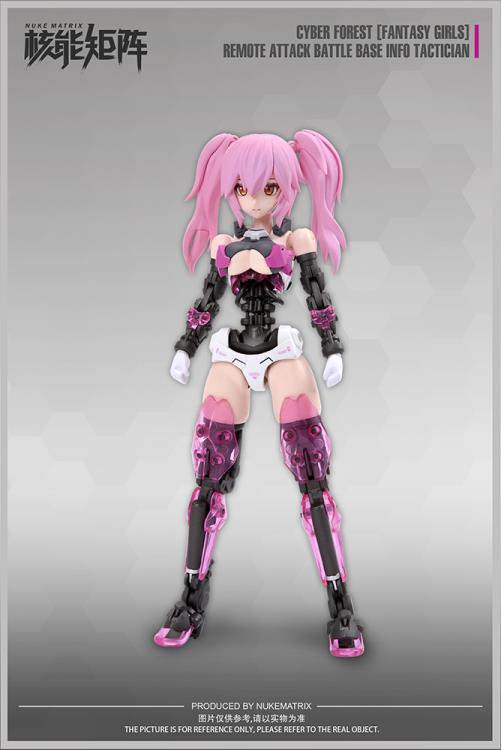Cyber Forest Fantasy Girls Remote Attack Battle Base Info Tactician Model Kit - Image 7