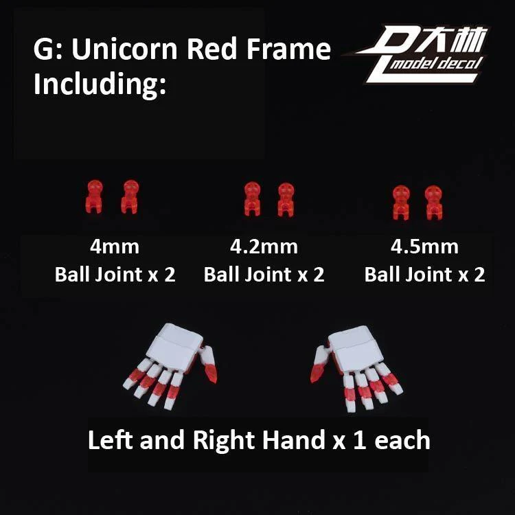 DL MODEL FULL ACTION HANDS 1/100 - Image 8
