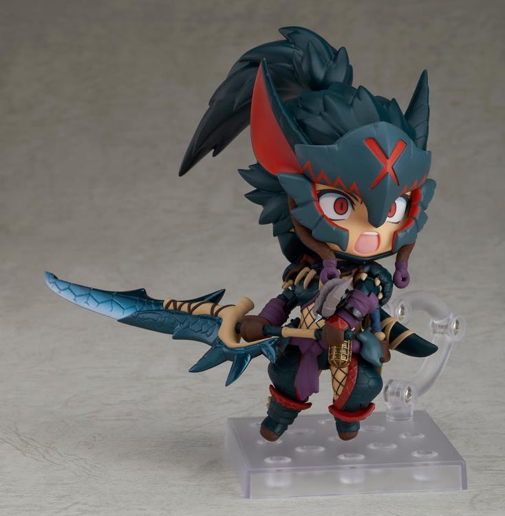 Monster Hunter Nendoroid No.1284 Hunter (Female Nargacuga Alpha Armor Ver.) - Image 2