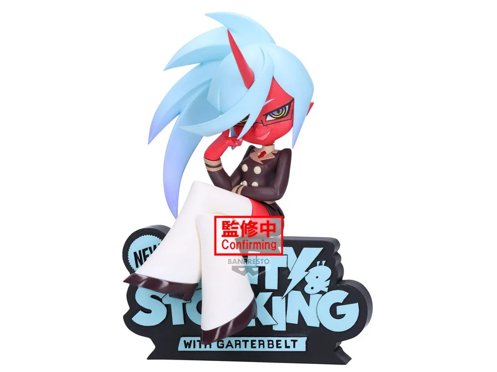 New Panty & Stocking with Garterbelt Monitor Top Figure Kneesocks