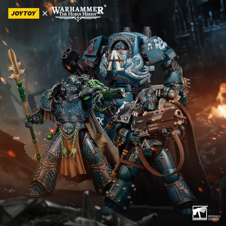Warhammer The Horus Heresy Alpha Legion Alpharius, Primarch of the XXth Legion 1/18 Scale Action Figure - Image 9