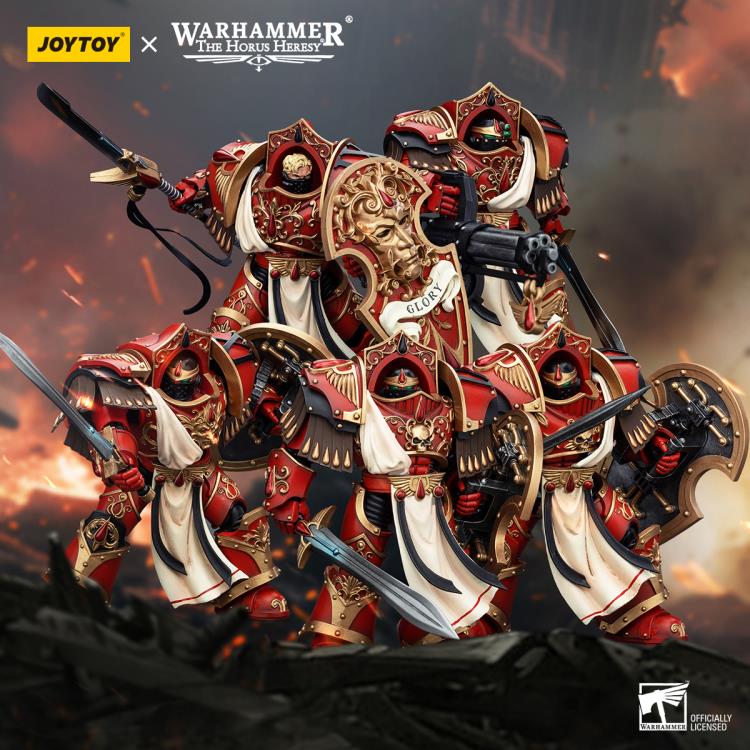 Warhammer The Horus Heresy Blood Angels Crimson Paladin with Iliastus Assault Cannon 1/18 Scale Action Figure - Image 8